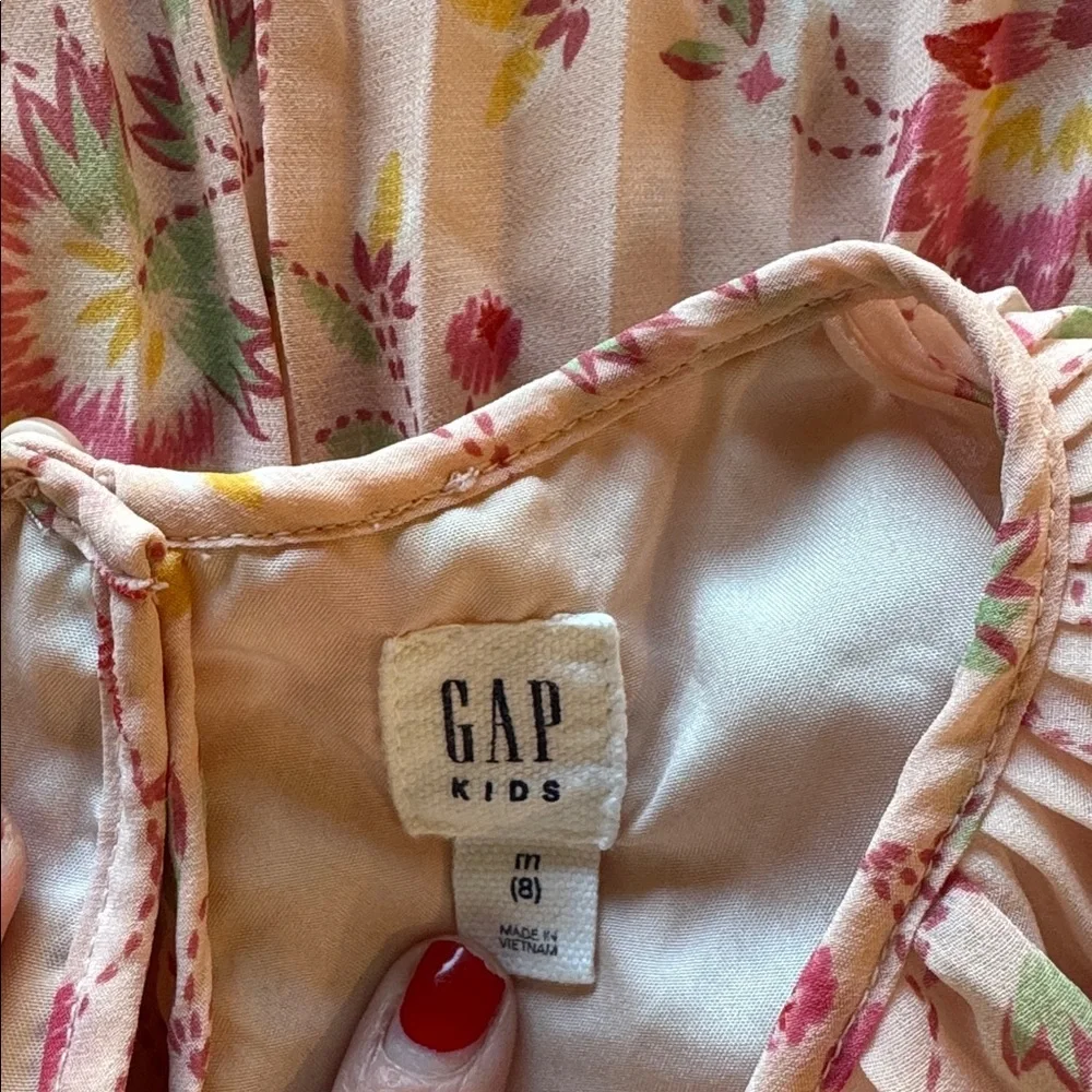 GAP Floral Pink Blouse